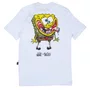 Camiseta Lost X Bob Esponja Krustpants Branco