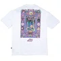 Camiseta Lost X Bob Esponja Octopus Saturn Branco
