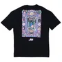 Camiseta Lost X Bob Esponja Octopus Saturn Preto