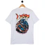 Camiseta Lost You Work I Skateboard Branco