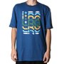 Camiseta Lrg Basica Split Azul