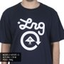 Camiseta Lrg Cycle Azul Marinho