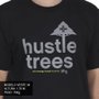 Camiseta Lrg Hustlhe Trees Preto
