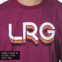Camiseta LRG Levels Bordo