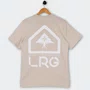 Camiseta Lrg Logo Box Tree Areia