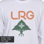 Camiseta Lrg Logo Stack Manga Longa Branco