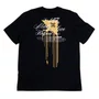 Camiseta Lrg Over Made With Love Preto