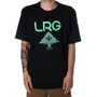 Camiseta Lrg Stack Logo Preto/Verde