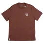 Camiseta Lrg Stay Stacked Marrom