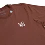 Camiseta Lrg Stay Stacked Marrom