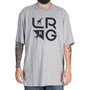 Camiseta Lrg Stay Stacked Size Cinza Mescla