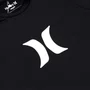 Camiseta Lycra Hurley M/L Icon Preto