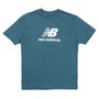 Camiseta New Balance Essentials Verde Mar
