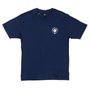 Camiseta New Balance Hoops Essentials Azul Marinho