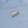 Camiseta New Balance Qt 550 Embroidered Azul Claro