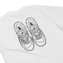 Camiseta New Balance Qt 550 Sketch Off White