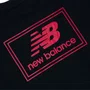 Camiseta New Balance Woven Label Preto