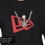 Camiseta New Era Core Branded Skeleton Preto