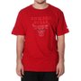 Camiseta New Era Core Surton Chicago Bulls Vermelho