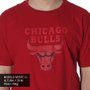 Camiseta New Era Core Surton Chicago Bulls Vermelho