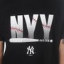 Camiseta New Era New York Major League Baseball Ball Preto