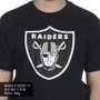 Camiseta New Era Nfl Las Vegas Raiders Preto