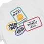 Camiseta New Era Regular Beanded All Picnic Off White