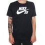 Camiseta Nike SB Logo Clássico Preto/Branco