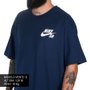 Camiseta Nike Sb Tee Logo Azul Marinho