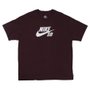 Camiseta Nike Sb Tee Logo Vinho