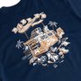 Camiseta Nike Sb Tee Oc Road Dogs Azul Marinho
