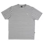 Camiseta Plano C. Listrada Cinza/Branco