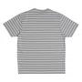 Camiseta Plano C. Listrada Cinza/Branco