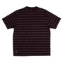 Camiseta Plano C. Listrada Label Bordo