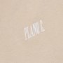 Camiseta Plano C Logo Bordado Bege