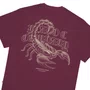 Camiseta Plano C. Scorpion Bordo