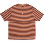 Camiseta Plano C. Stripe Logo Marrom/Azul