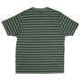 Camiseta Plano C. Stripe Logo Verde/Preto