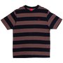 Camiseta Plano C. Stripe Red Pc Marrom/Preto