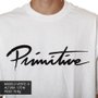 Camiseta Primitive Script Core Branco