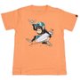 Camiseta Quiksilver Banana Alley Kids Laranja