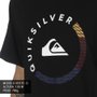 Camiseta Quiksilver Slab Session Preto