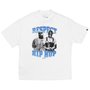 Camiseta Respect Vintage 2pac And Notorius Oversized Off White