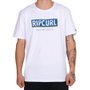 Camiseta Rip Curl Boxed Fill  Branco