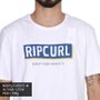 Camiseta Rip Curl Boxed Fill  Branco