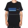 Camiseta Rip Curl Off Stacked Vaporcool Preto
