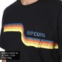 Camiseta Rip Curl Revival Stripe Preto
