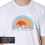 Camiseta Rip Curl Surf Revival Sunset Branco