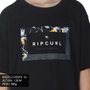 Camiseta Rip Curl Tropic World Juvenil Preto