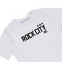 Camiseta Rock City 3 Estrelas Infanto Branco